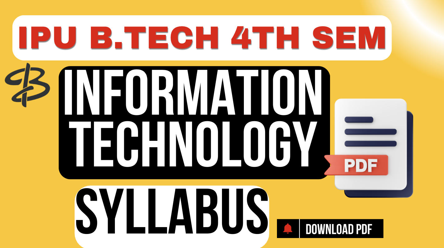 IPU Btech IT 4th Sem Syllabus pdf